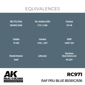 AK Interactive RC971 RAF PRU Blue BS381C/636 17 ml – image 2