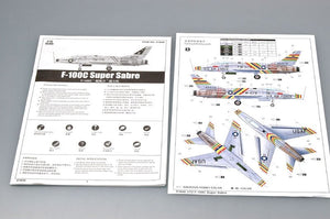 Trumpeter 01648 F-100C Super Saber 1/72 – image 4