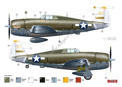 Kagero KD48006 Republic P-47 Thunderbolt D 1/48 – image 2