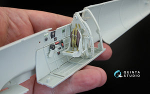Quinta Studio QD32043 Spitfire Mk. II 3D-Printed &amp;amp; colored Interior on decal paper (for Revell kit) 1/32 – Bild 9