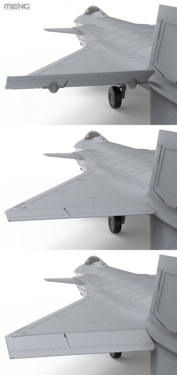 Meng LS-002 Chinese J-20 Stealth Fighter 1/48 – immagine 12