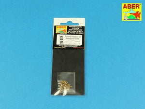 Aber 16112 Turned Hexagonal bolts (1.34x2.60mm) x 30 pcs. (1/16) – image 3