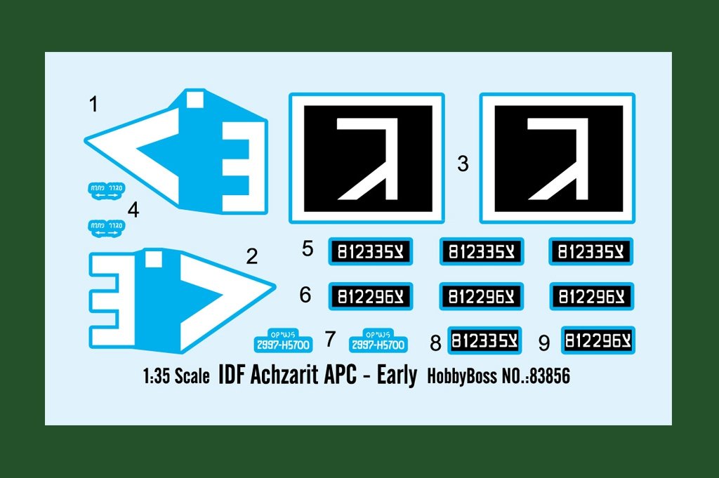 Hobby Boss 83856 IDF ACHZARIT 1/35 – obrázek 3
