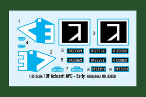 Hobby Boss 83856 IDF ACHZARIT 1/35 – obrázek 3