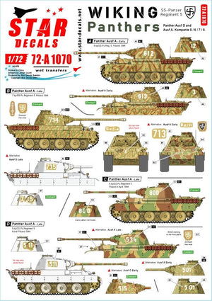 Star Decals 72-A1070 Viking #1. 1/72