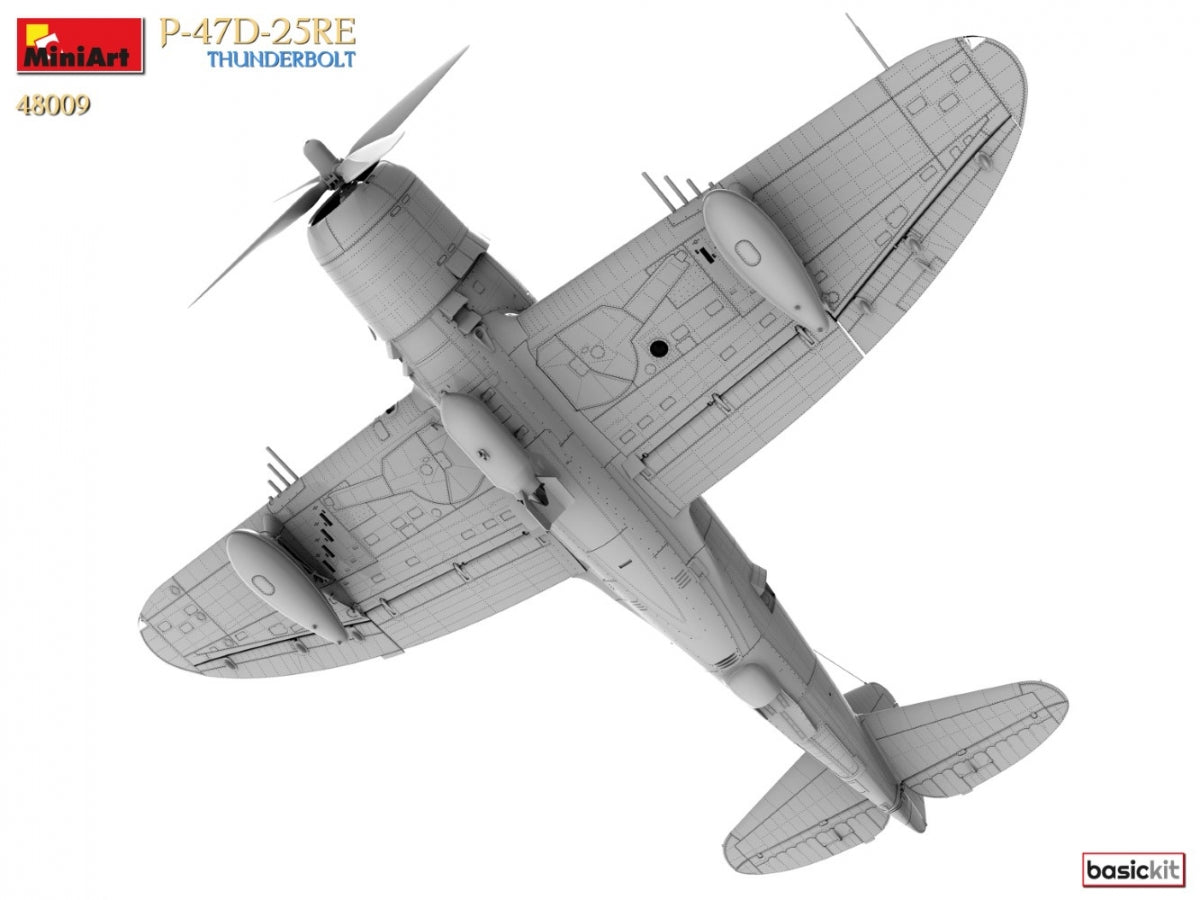 MiniArt 48009 P-47D-25RE THUNDERBOLT. BASIC KIT 1/48 – Bild 8