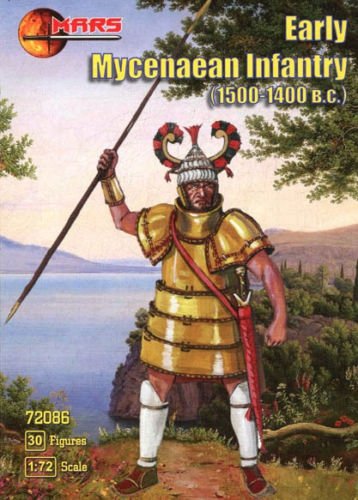 Mars 72086 Early Mycenaean infantry (30 figs) 1/72