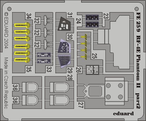 Eduard FE259 RF-4E 1/48 Hasegawa – Bild 2
