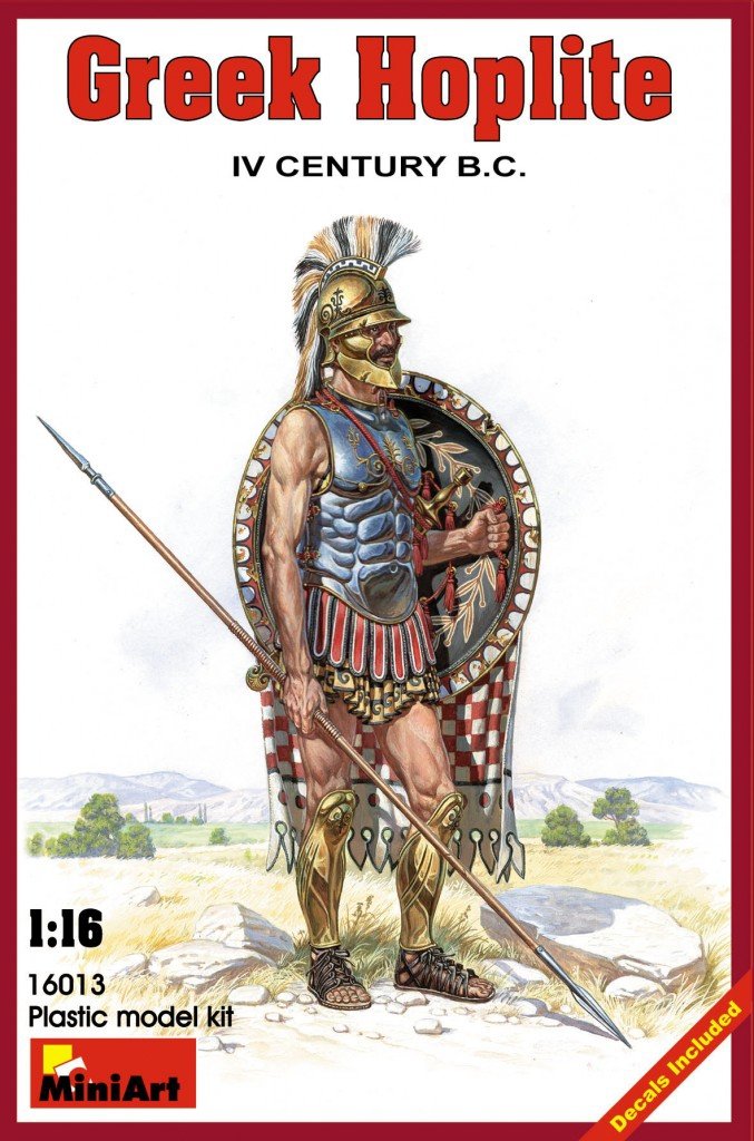 MiniArt 16013 GREEK HOPLITE IV CENTURY BC 1/16