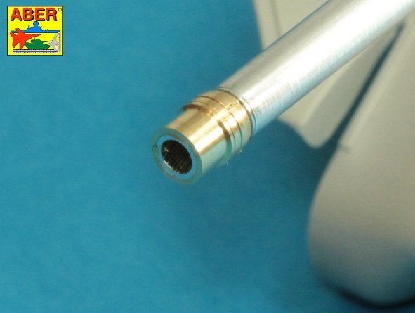 Aber 35L-240 US 90 mm M3 Barrel with thread protector for tank destroyer M36B1 1/35 – image 4