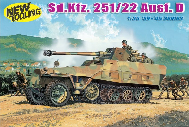 Dragon 6248 SDKFZ 251/22 AUSF.D 1/35