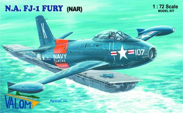 Valom 72085 North American FJ-1 Fury (NAR) 1/72