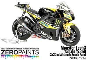 Zero Paints ZP-1156 Monster Tech3 Yamaha YZR-M1 Paint Set 2x30ml – image 3