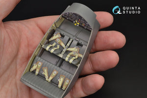 Quinta Studio QD32028 Bf 108 3D-Printed &amp;amp; colored Interior on decal paper (for Eduard kit) 1/32 – Bild 7