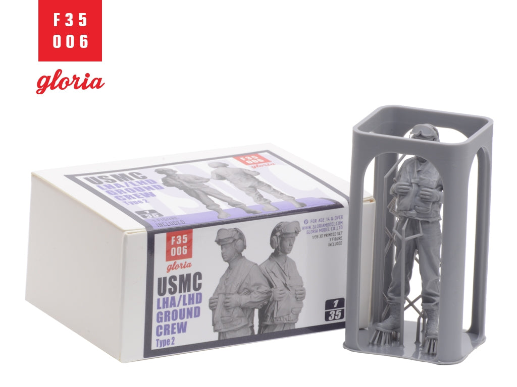 Gloria F35006 USMC LHA/LHD Ground Crew (Type 2) 1/35 – obrázek 3