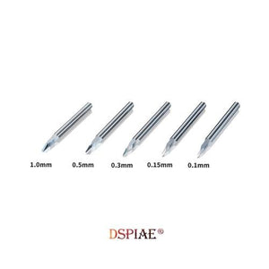 DSPIAE CS-PB01 PUSH BROACH COMBINATION SET / Engraving Set – Bild 4
