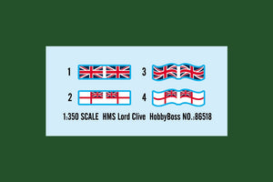 Hobby Boss 86518 HMS Lord Clive 1/350 – image 3