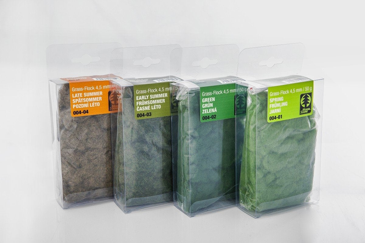 Model Scene 004-01 Grass-Flock 4.5 mm - Spring 50g – image 2