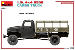 MiniArt 38064 1.5t 4×4 G506 CARGO TRUCK 1/35 – image 7