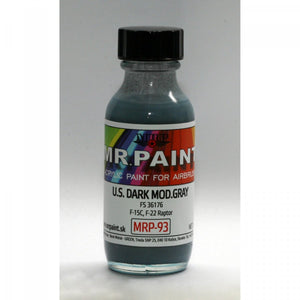 MR. Paint MRP-093 U.S. DARK MOD. GRAY FS36176 F-15C, F-22 Raptor 30ml – zdjęcie 2