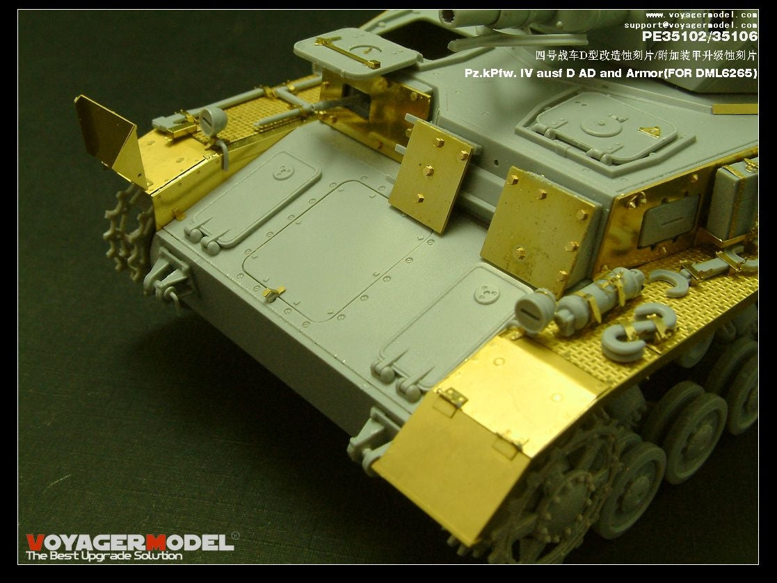 Voyager Model PE35102 Pz.KPfw. IV Ausf D For DRAGON 6265 1/35 – Bild 16
