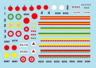Star Decals 35-C1373 Turkey in WW2 T-26 B tanks and BA-6 armored cars 1/35 – Bild 2