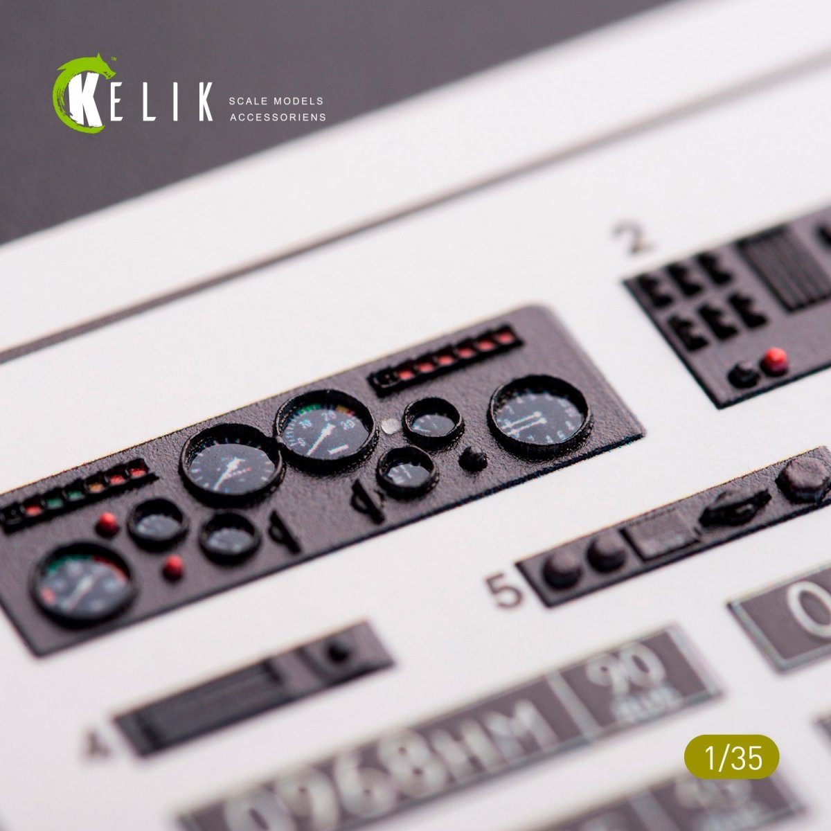KELIK K35001 KAMAZ 4310 INTERIOR AND EXTERIOR 3D DECALS FOR ANY KIT 1/35 – image 3