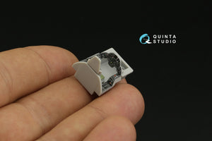 Quinta Studio QD72053 A-1J 3D-Printed &amp;amp; colored Interior on decal paper (Hasegawa) 1/72 – Bild 7