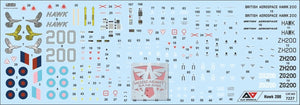 A&amp;amp;A Models 7227 Hawk 200 ZG200 - Light Multirole Fighter 1/72 – immagine 6