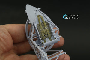 Quinta Studio QD24002 Hawker Typhoon (Car Door) 3D-Printed &amp;amp; colored Interior on decal paper (Airfix) 1/24 – Bild 6