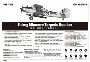 Trumpeter 02880 Fairey Albacore Torpedo Bomber 1/48 – Bild 3