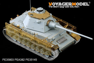 Voyager Model PE35803 WWII German Pz.Kpfw.IV Ausf.J (mit Panther F turret) For DRAGON 6824 1/35 – Bild 3