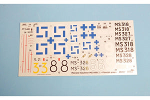 Dora Wings 48057 Morane-Saulnier MS.406.C1 - Finnish Aces 1/48 – imagen 6