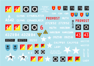 Star Decals 35-C1168 Commonwealth mix - Korean War 1950-53 1/35 – immagine 3