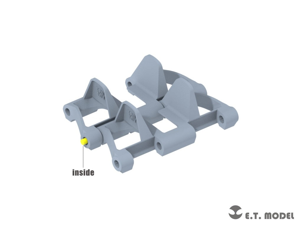 ET Model P35-400 WWII German Pz.Kpfw.I Workable Track (3D Printed) For DRAGON/HOBBYBOSS/TAKOM Kit 1/35 – obrázek 2