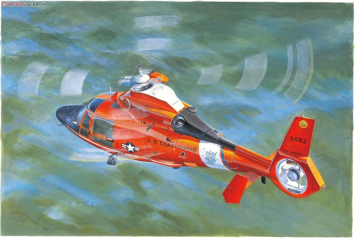 Trumpeter 05107 US Coast Guard HH-65C Dolphin Helicopter 1/35 – Bild 2