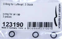 Harder &amp;amp; Steenbeck 123190 H&amp;amp;S nozzle body seal 3pcs