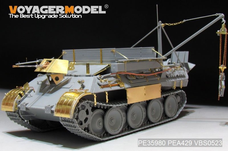 Voyager Model PE35980 WWII German Bergepanther Ausf.A (Late type,Panther G tool holders) Basic For TAKOM 2101 1/35 – image 15