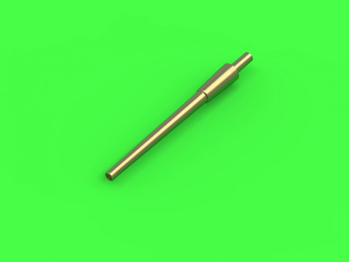 Master SM-350-107 Schleswig-Holstein (1935) - weapon barrels - 280mm (4 pcs.), 150mm (10 pcs.), 88mm (4 pcs.) with resin elements for mounting the barrels (for Trumpeter model) 1/350 – image 4