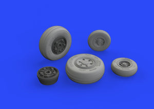 Eduard 632136 F/ A-18E wheels REVELL 1/32 – immagine 3