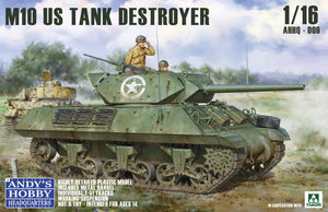 Andy&amp;#39;s Hobby Headquarters AHHQ-006 M10 Wolverine US Tank Destroyer 1/16