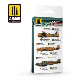 AMMO of Mig Jimenez 7237 WWII Regia Aeronautica – Early Colors 6x17ml – image 2