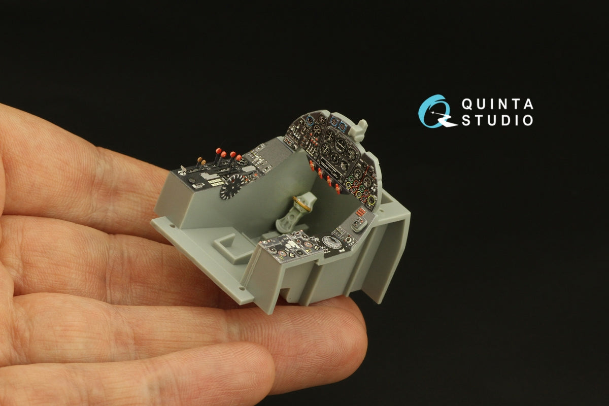 Quinta Studio QD32158 Do 335A 3D-Printed &amp;amp; colored Interior on decal paper (HK models) 1/32 – image 6