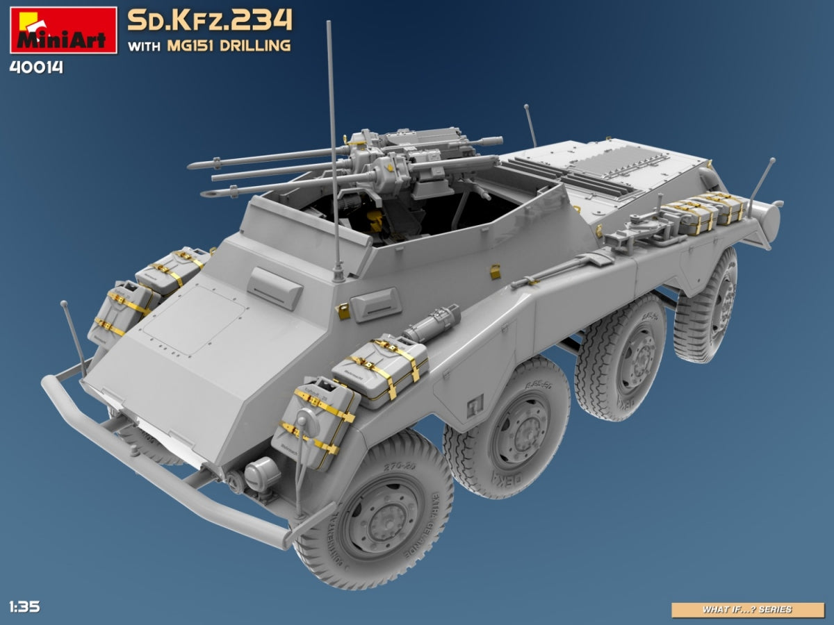 MiniArt 40014 Sd.Kfz.234 WITH MG151 DRILLING 1/35 – image 8