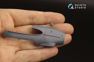 Quinta Studio QD48301 Bf 110E/F 3D-Printed &amp;amp; colored Interior on decal paper (Eduard) 1/48 – obrázek 9