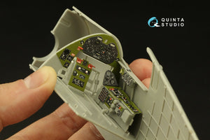 Quinta Studio QD32133 F6F-3 Hellcat 3D-Printed &amp;amp; colored Interior on decal paper (Trumpeter) 1/32 – immagine 10