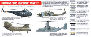 Hataka HTK-AS14 US Marine Corps Helicopters Paint Set (8x17ml) – Bild 2