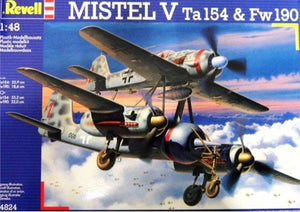 Revell 04824 TA 154 Mistel &amp;amp; Focke Wulf Fw 190 (1/48)