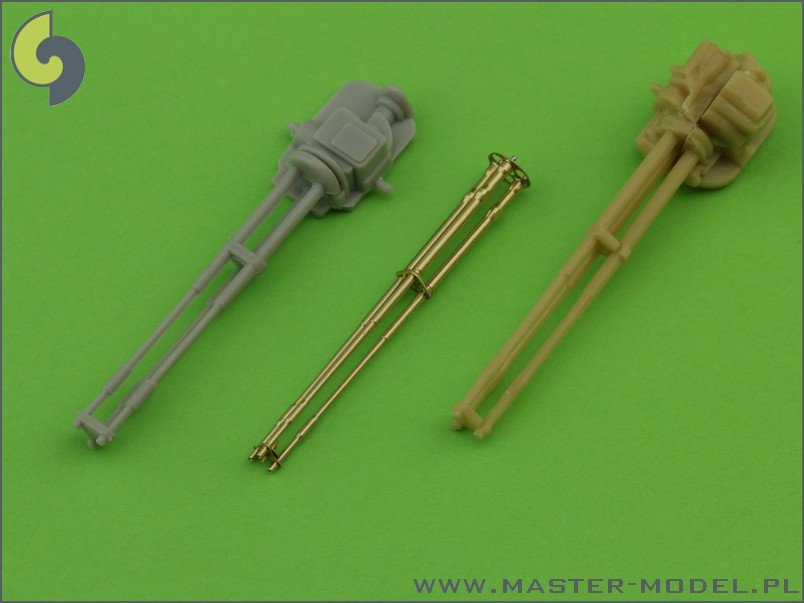 Master AM-48-056 M197 - Three-barrelled rotary 20mm cannon - turned barrels with etched barrel clamps - used on AH-1 Cobra 1/48 – image 6