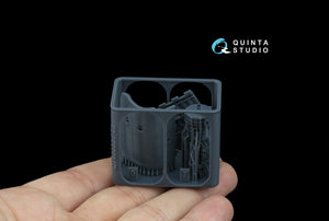 Quinta Studio QT48082 Ka-52/Ка-52М Engine with bay and cover, starboard (Zvezda/Quinta) 1/48